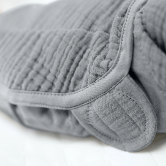 Sistem de infasare Ingenuity SwaddleMe 0-3 luni, muselina, colectia Original, Granite