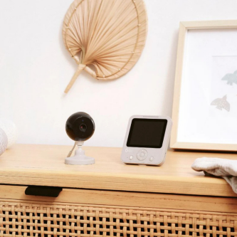 Camera video Babymoov cu rotire 360 si monitor bebe YOO Start