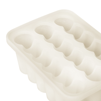 Tavita BIBS pentru congelarea hranei bebelusului, Ivory