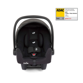 Scoica auto pentru copii Joie i-Snug Coal, nastere - 75 cm, testata ADAC si testata Suplimentar la impact lateral, frontal si din spate