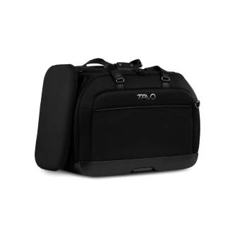 Sistem de transport si protectie auto pentru Animale de Companie tip geanta Tavo Hendrick cu sistem de prindere Isofix, max 20.4 kg, Onyx