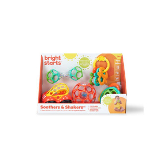 Bright Starts - Set cadou cu 5 jucarii Soothers & Shakers