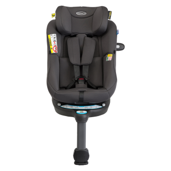 Scaun auto Graco Turn2Me 360° DLX Iron, 40-105 cm, certificata R129 si testat ADAC