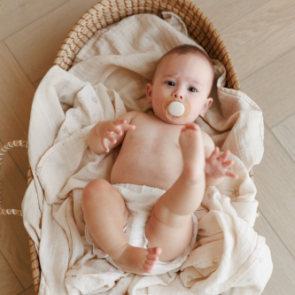 Muselina multifunctionala din bumbac 100% organic, ONINO SNUGGLE.me, Pure Life, x1 bucata, 120 x 120 cm, certificata GOTS