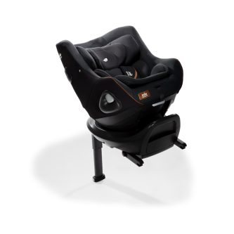 Set scaun auto rotativ i-Size Joie i-Harbour Signature Eclipse, 40-105 cm + Baza i-Size i-Base Encore, testat ADAC si certificat R129
