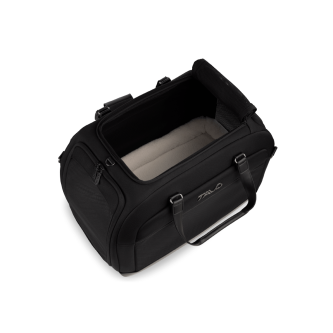 Sistem de transport si protectie auto pentru Animale de Companie tip geanta Tavo Hendrick cu sistem de prindere Isofix, max 20.4 kg, Onyx