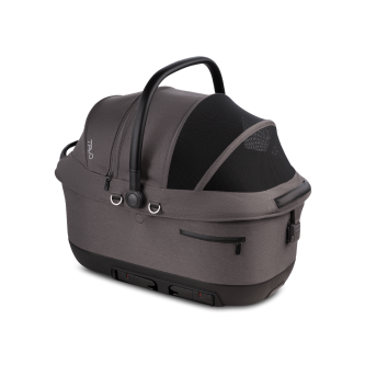 Sistem de transport si protectie pentru animale de companie Tavo Maeve ISO6X Wind, cu Isofix si sistem de ventilatie integrate, Ashen, max 18.1 kg