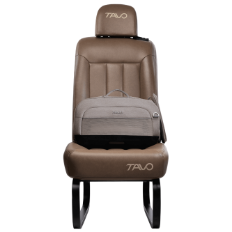 Sistem de transport si protectie Avion/Auto pentru Animale de Companie tip geanta Tavo Dupree I cu sistem de prindere Isofix, Merle