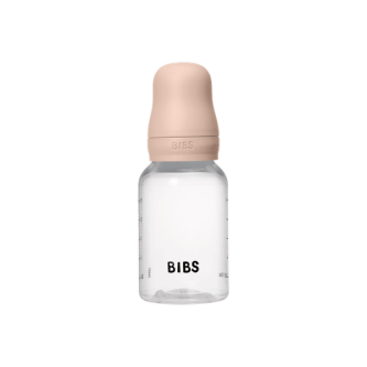 BIBS - Set complet biberon anticolici PP fara BPA, 150 ml, Latex, Blush