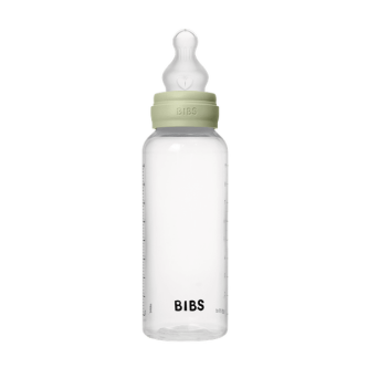 BIBS - Set complet biberon anticolici PP fara BPA, 270 ml, Silicon, Sage