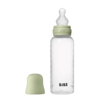 BIBS - Set complet biberon anticolici PP fara BPA, 270 ml, Silicon, Sage