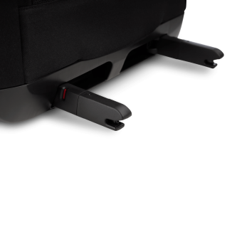 Sistem de transport si protectie auto pentru Animale de Companie tip geanta Tavo Hendrick cu sistem de prindere Isofix, max 20.4 kg, Onyx