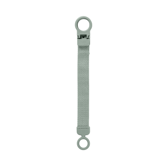 Lantisor clip BIBS Loop pentru suzeta, Sage