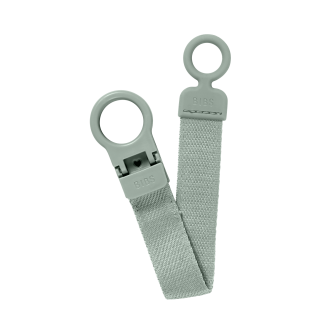 Lantisor clip BIBS Loop pentru suzeta, Sage