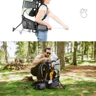  Port-bebe pentru drumetii Babymoov Moov and Hike
