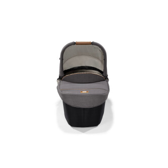 Carucior pentru copii ultracompact  Joie 3 in 1 Parcel Carbon / i-Level Carbon ( Carucior Parcel Carbon + Landou Ramble XL Carbon + Scoica auto i-Level Recline - 85 cm, Carbon