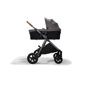 Carucior pentru copii Joie Parcel ultracompact 2 in 1, nastere - 22 kg, Signature Carbon (Carucior Parcel Carbon + Landou Ramble XL Carbon)