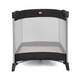 Patut pliabil cu 2 niveluri pentru copii, Joi Allura 120 cm, Black Ink