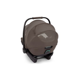 Scoica auto cu functie de recline Nuna ARRA flex Chestnut, 40-87 cm, testata ADAC si certificata R129