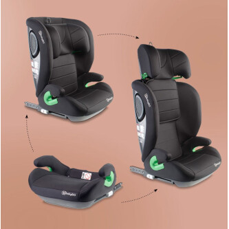 BabyGo - Scaun auto SafeChild2 Black, 100-150 cm 