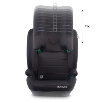 BabyGo - Scaun auto SafeChild2 Black, 100-150 cm 