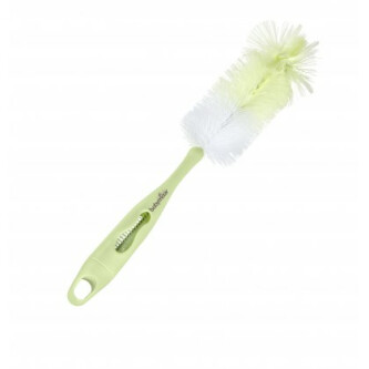 Babymoov - Perie 2 In 1 pentru curatarea biberoanelor verde