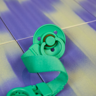 Lantisor clip BIBS Loop pentru suzeta, Cactus