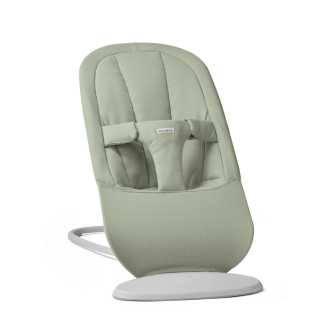 Balansoar Baby Bjorn Begin, Light Green, tesatura periata
