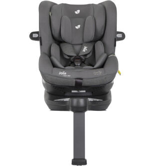 Scaun auto pentru copii Joie  i-Spin 360° Shell Gray, Colectia Cycle, nastere - 105 cm, testat ADAC si testat Suplimentar la impact lateral, frontal si din spate