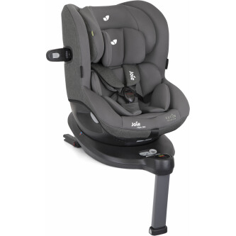 Scaun auto pentru copii Joie  i-Spin 360° Shell Gray, Colectia Cycle, nastere - 105 cm, testat ADAC si testat Suplimentar la impact lateral, frontal si din spate