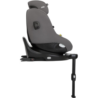 Scaun auto pentru copii Joie i-Size i-Pivot 360° Thunder, nastere - 105 cm, testat Suplimentar la impact lateral, frontal si din spate