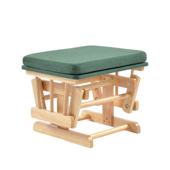 Fotoliu reglabil pentru alaptare, cu suport de picioare inclus, ONINO CALM.me, Sapphire Green