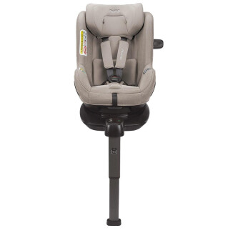 Scaun auto pentru copii rotativ Nuna i-Size TODL next Hazelwood, 40-105 cm, testat ADAC si testat Suplimentar la impact lateral, frontal si din spate