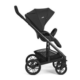 Carucior pentru copii multifunctional 3 in 1 Joie Chrome 2 Raven  (Carucior Chrome 2 Raven + Landou Chrome Raven+ scoica i-Snug Raven)