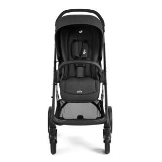 Carucior pentru copii multifunctional 3 in 1 Joie Chrome 2 Raven  (Carucior Chrome 2 Raven + Landou Chrome Raven+ scoica i-Snug Raven)