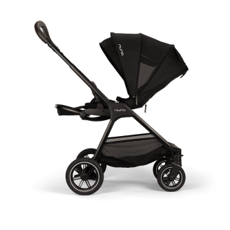 Set carucior compact Nuna TRIV next Caviar + Landou LYTL Caviar
