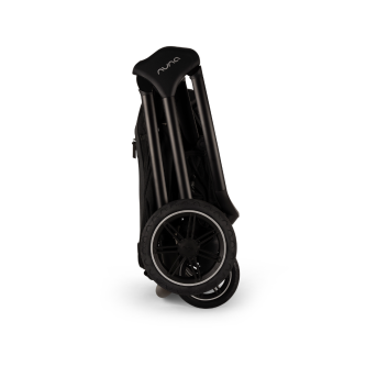 Set carucior compact Nuna TRIV next Caviar + Landou LYTL Caviar