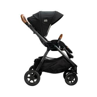 Carucior pentru copii multifunctional 3 in 1 Joie Finiti Signature Eclipse (Carucior Finiti + Landou Ramble XL + scoica i-Snug 2)