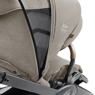 Carucior pentru copii multifunctional 3 in 1 Joie Finiti Signature Maple (Carucior Finiti + Landou Ramble XL + scoica i-Snug)