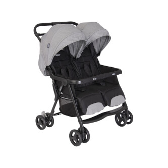Carucior de gemeni Graco DuoRider Steeple Gray