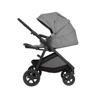 Carucior pentru copii multifunctional 3 in 1 Graco Near2Me DLX Ash (Carucior Near2Me DLX + Landou Near2Me DLX + Scoica SnugLite)