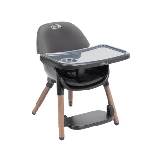 Scaun de masa 3 in 1 Graco Presti, Charcoal