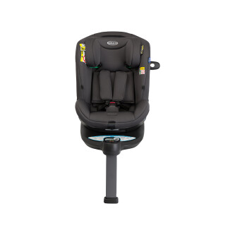 Scaun auto Graco Turn2Me Grow Iron, 40-125 cm, certificata R129 si testat ADAC
