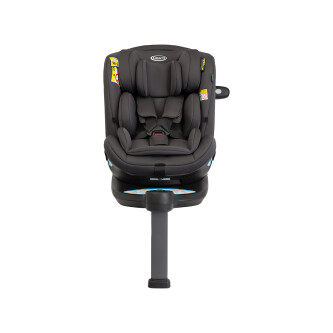 Scaun auto Graco Turn2Me Grow Iron, 40-125 cm, certificata R129 si testat ADAC