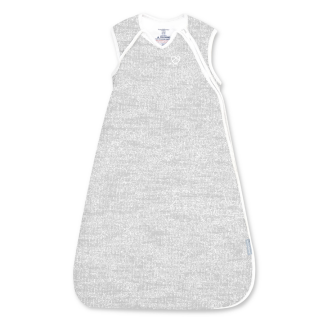 Sac de dormit Ingenuity Swaddle Me 3-18 luni, 2.5 TOG, Night Sack Sleeper, Heather Grey