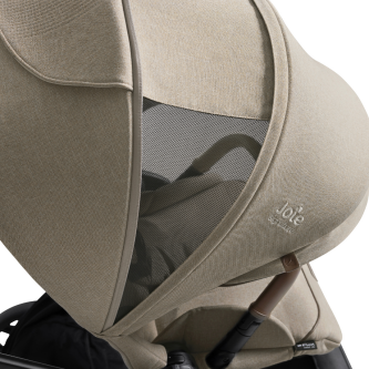 Carucior pentru copii multifunctional 3 in 1 Joie Valora Signature Sandstone (Carucior Valora + Landou Ramble XL + scoica i-Starter)