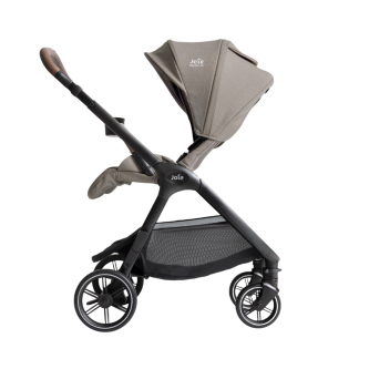 Carucior pentru copii multifunctional 3 in 1 Joie Valora Signature Sandstone (Carucior Valora + Landou Ramble XL + scoica i-Starter)