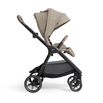 Carucior pentru copii multifunctional 3 in 1 Joie Valora Signature Sandstone (Carucior Valora + Landou Ramble XL + scoica i-Starter)