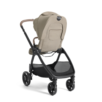 Carucior pentru copii multifunctional 3 in 1 Joie Valora Signature Sandstone (Carucior Valora + Landou Ramble XL + scoica i-Starter)