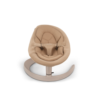 Balansoar pentru copii, cu bara de jucarii inclusa, Nuna LEAF Grow Teddy